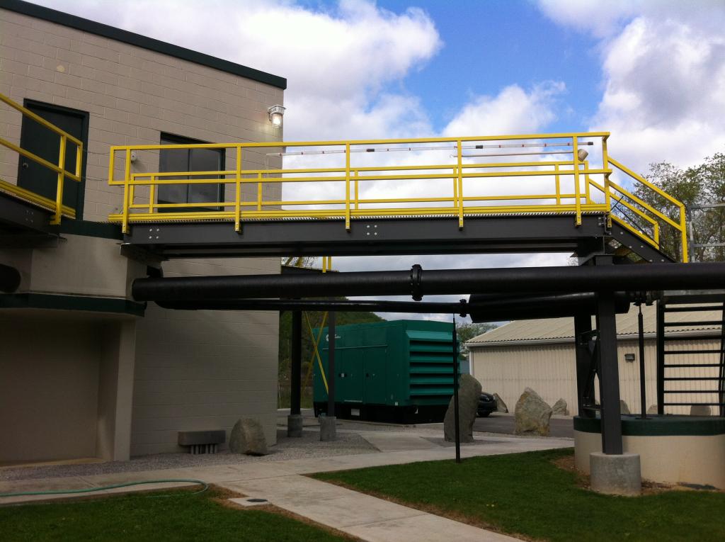 Waste Water Treatment Plant gets Stair System and Walkway | GEF, Inc.